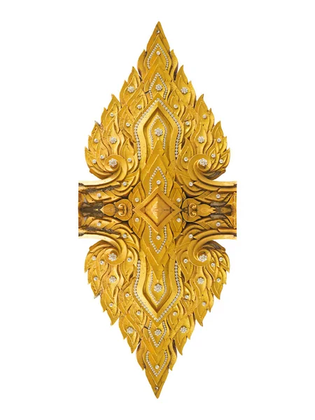 O design de estuque de ouro — Fotografia de Stock