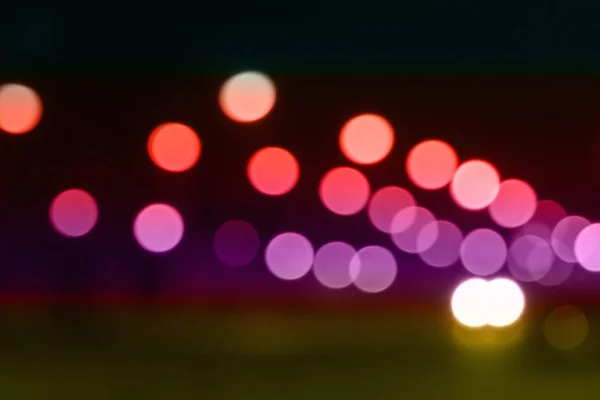 Zamazane światło bokeh — Zdjęcie stockowe