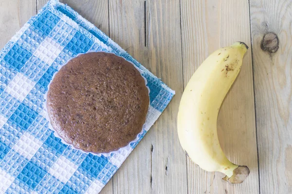 Gâteau banane à la banane — Photo
