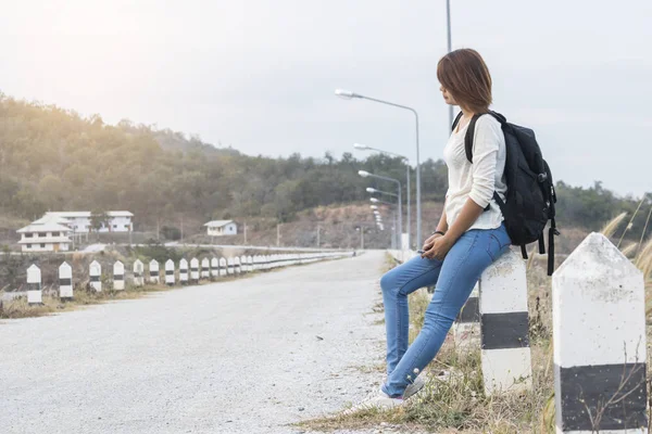 Woman hangout Traveling