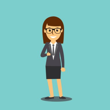 Office kadınlar arka plan üzerinde