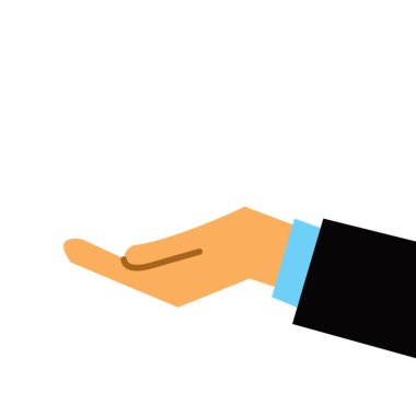 bir şey tutan iş el 