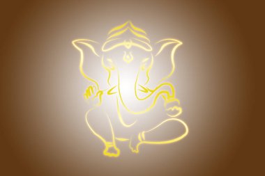 hindu ganesha çizim