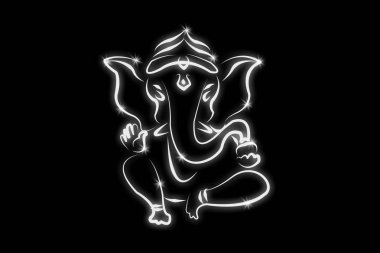 hindu ganesha çizim