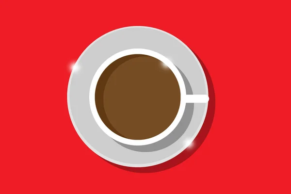 Icon cup coffee — Stock Photo, Image