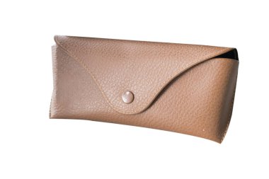 Kahverengi deri göz gözlük