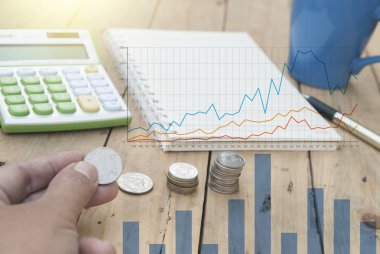 para sikke ve Not Defteri ile el