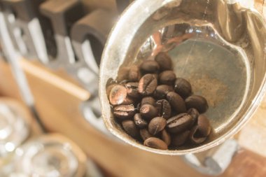 eski kahve çekirdekleri