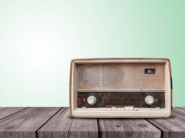 eski retro radyo