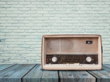 eski retro radyo