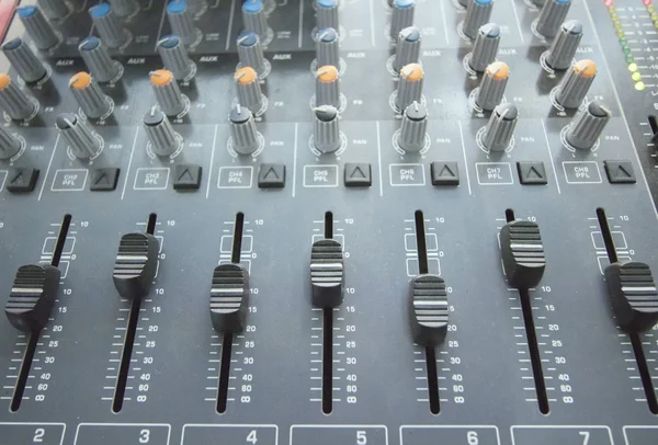 closeup audio mixer