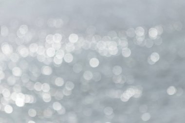 Beyaz bokeh arka plan