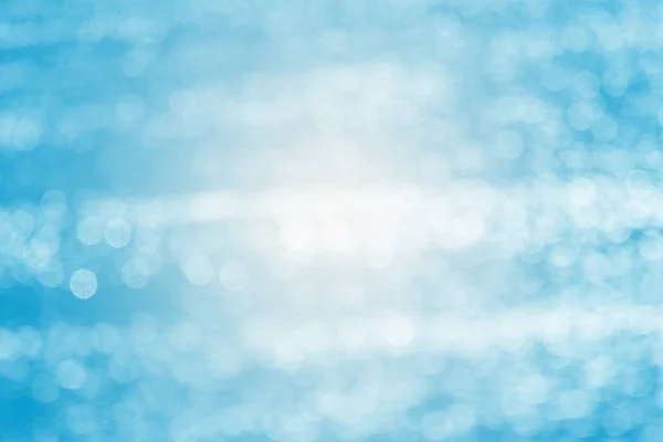 Mavi bokeh arkaplanı