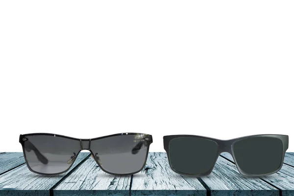 Black sunglasses isolate — Stock Photo, Image