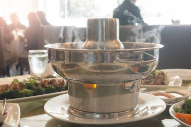 Tay pot çorba sıcak 