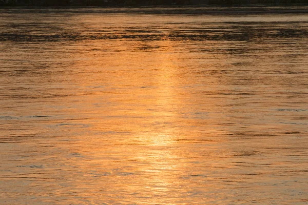Reflection of sunset — Stock Photo, Image