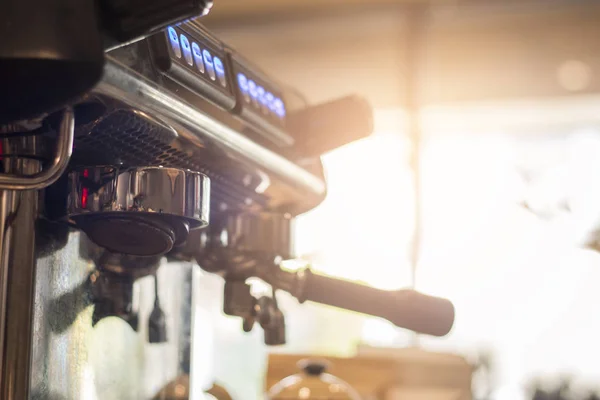Close up  coffee machine — Stock Photo, Image