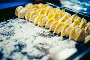 köfte evde mutfak modelleme el