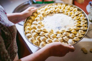 köfte evde mutfak modelleme el.