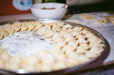 köfte evde mutfak modelleme el.