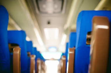 bulanık soyut fotoğraf salon turist otobüs ulaşım