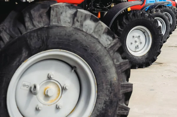 Lantbruksmaskiner Traktor Hjul Rad — Stockfoto