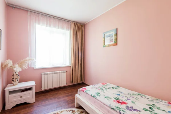 Rusia Moscú Junio 2019 Interior Room Apartment Decoración Reparación Estándar — Foto de Stock