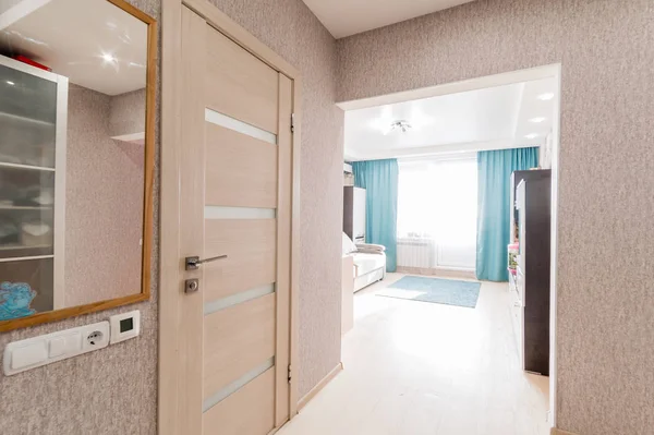 俄罗斯 莫斯科 2019年7月2日 室内公寓 旅舍标准修理装潢 — 图库照片