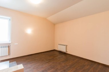 Rusya, Moskova... 4 Temmuz 2019: iç oda dairesi. Yurtta standart onarım dekorasyonu