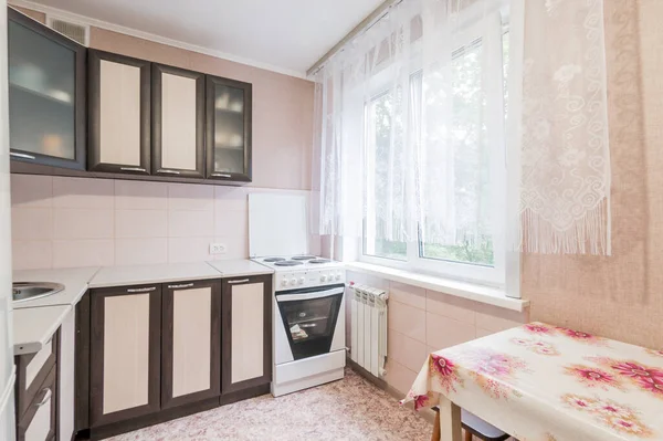 Rusland Moskou Juli 2019 Interieur Appartement Standaard Reparatie Decoratie Hostel — Stockfoto