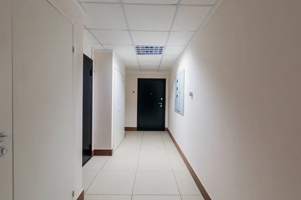 Rússia Moscou Julho 2019 Apartamento Quarto Interior Decoração Reparo Padrão — Fotografia de Stock