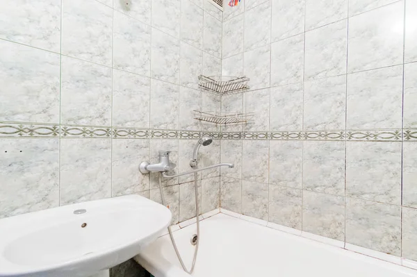 Rusia Moscova Iulie 2019 Apartament Cameră Interioară Decorare Standard Reparații — Fotografie, imagine de stoc