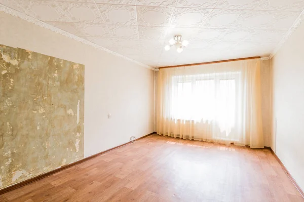 Russia Moscow July 2019 Interior Room Apartment Standard Repair Decoration — Stock Photo, Image