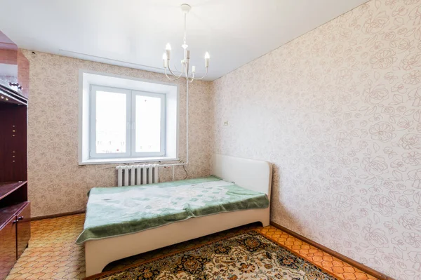 Rusia Moscú Julio 2019 Interior Room Apartment Decoración Reparación Estándar —  Fotos de Stock