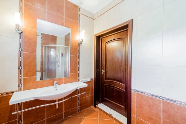 Rusia Omsk Agustus 2019 Apartemen Interior Room Dekorasi Perbaikan Standar — Stok Foto