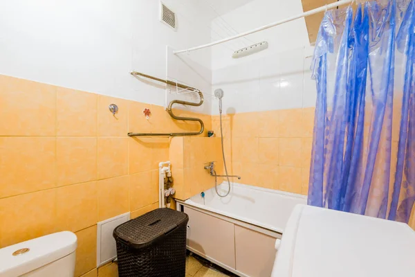 Rússia Omsk Agosto 2019 Apartamento Quarto Interior Decoração Reparo Padrão — Fotografia de Stock