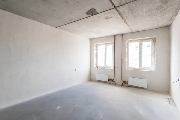 Rusia Omsk Agosto 2019 Interior Room Apartment Reparación Áspera Para — Foto de Stock