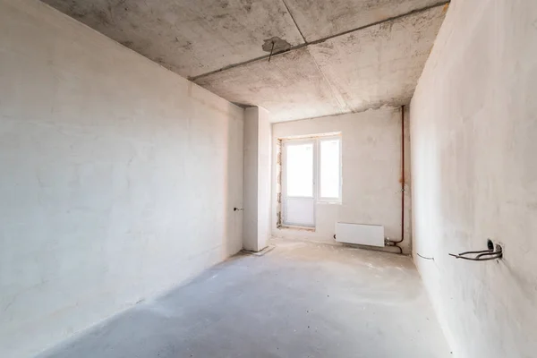 Russia Omsk August 2019 Interior Room Apartment Rough Repair Self — Stock Photo, Image
