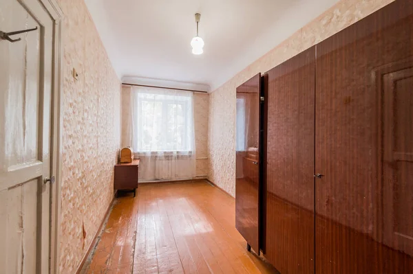 Rusia Moscow Agustus 2019 Apartemen Dalam Ruangan Lama Tidak Terlalu — Stok Foto