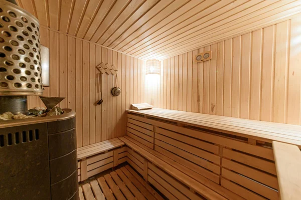 Rusia Moscú Septiembre 2019 Interior Room Apartment Bathhouse Sauna — Foto de Stock