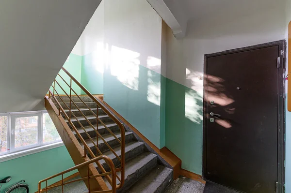 Rusia Moscú Septiembre 2019 Interior Room Apartment Public Place Staircase — Foto de Stock