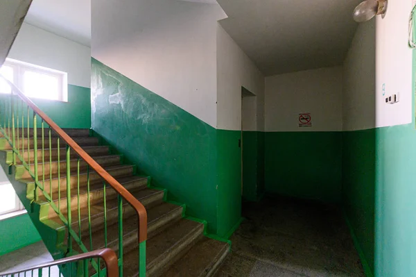 Rússia Moscou Setembro 2019 Quarto Interior Lugar Público Escadaria — Fotografia de Stock