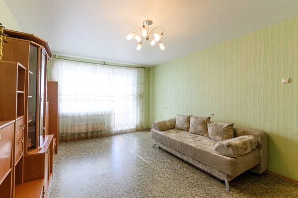 俄罗斯 莫斯科 2019年10月10日 室内公寓 现代明亮舒适的氛围 一般清洁 家居装修 准备出售房屋 — 图库照片