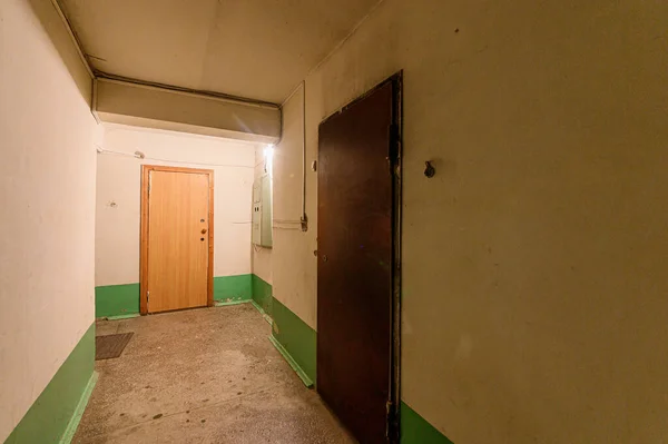 Rússia Moscou Outubro 2019 Quarto Interior Apartamento Lugar Público Varanda — Fotografia de Stock