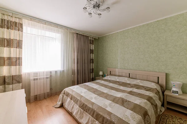 Rusia Moscú Octubre 2019 Habitación Interior Apartamento Moderno Ambiente Acogedor — Foto de Stock