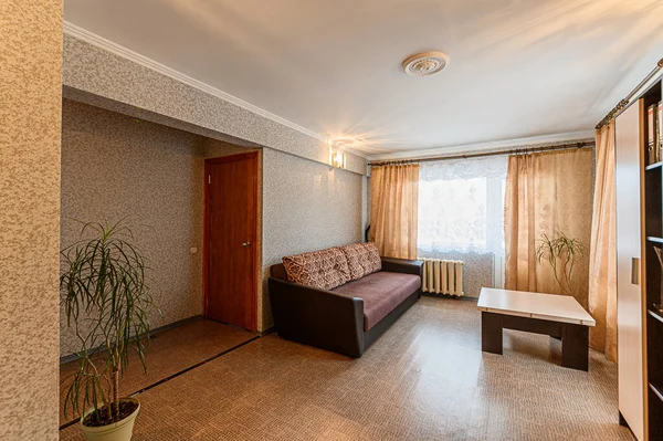 Russland Moscow Januar 2020 Innenraum Wohnung Moderne Helle Gemütliche Atmosphäre — Stockfoto