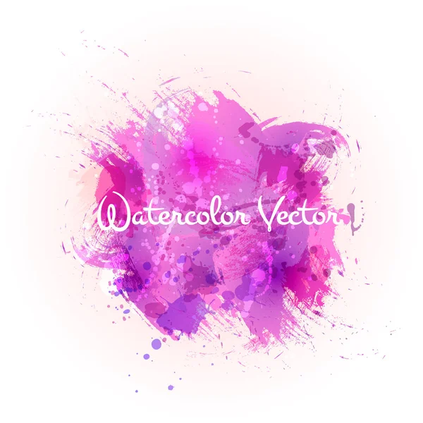 Vetor fundo aquarela. — Vetor de Stock