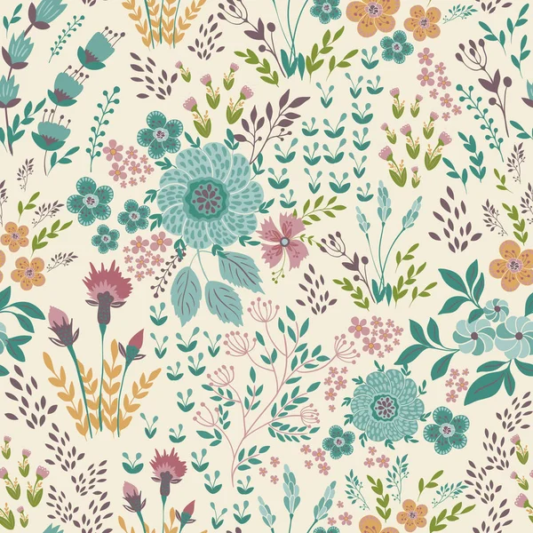 Garden seamless pattern