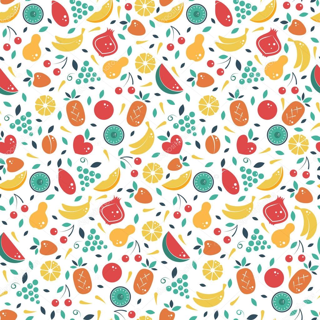 Fruit seamless pattern