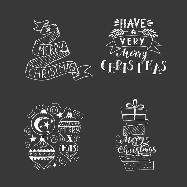 Illustration Vectorielle Motif Carte Vœux Noël — Image vectorielle